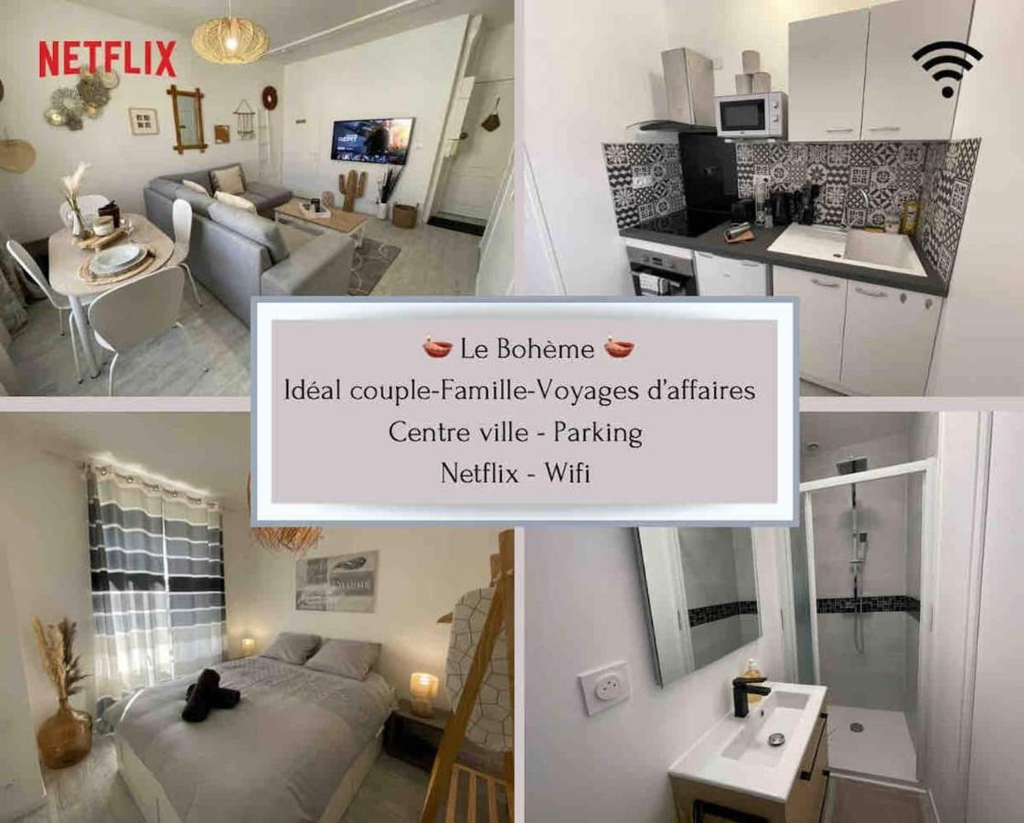 Le Boheme - Centre Ville, Netflix Et Wifi, Parking, Ideal Familles, Couples Et Voyages D'Affaire Ниор Екстериор снимка